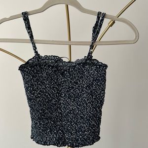 Brandy Melville crop tops- cami with skinny adjustable straps